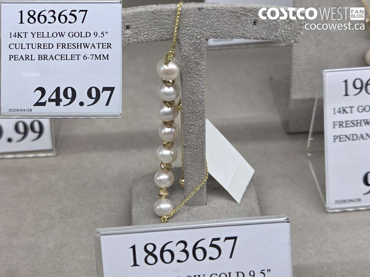 1863657 14KT YELLOW GOLD 9.5