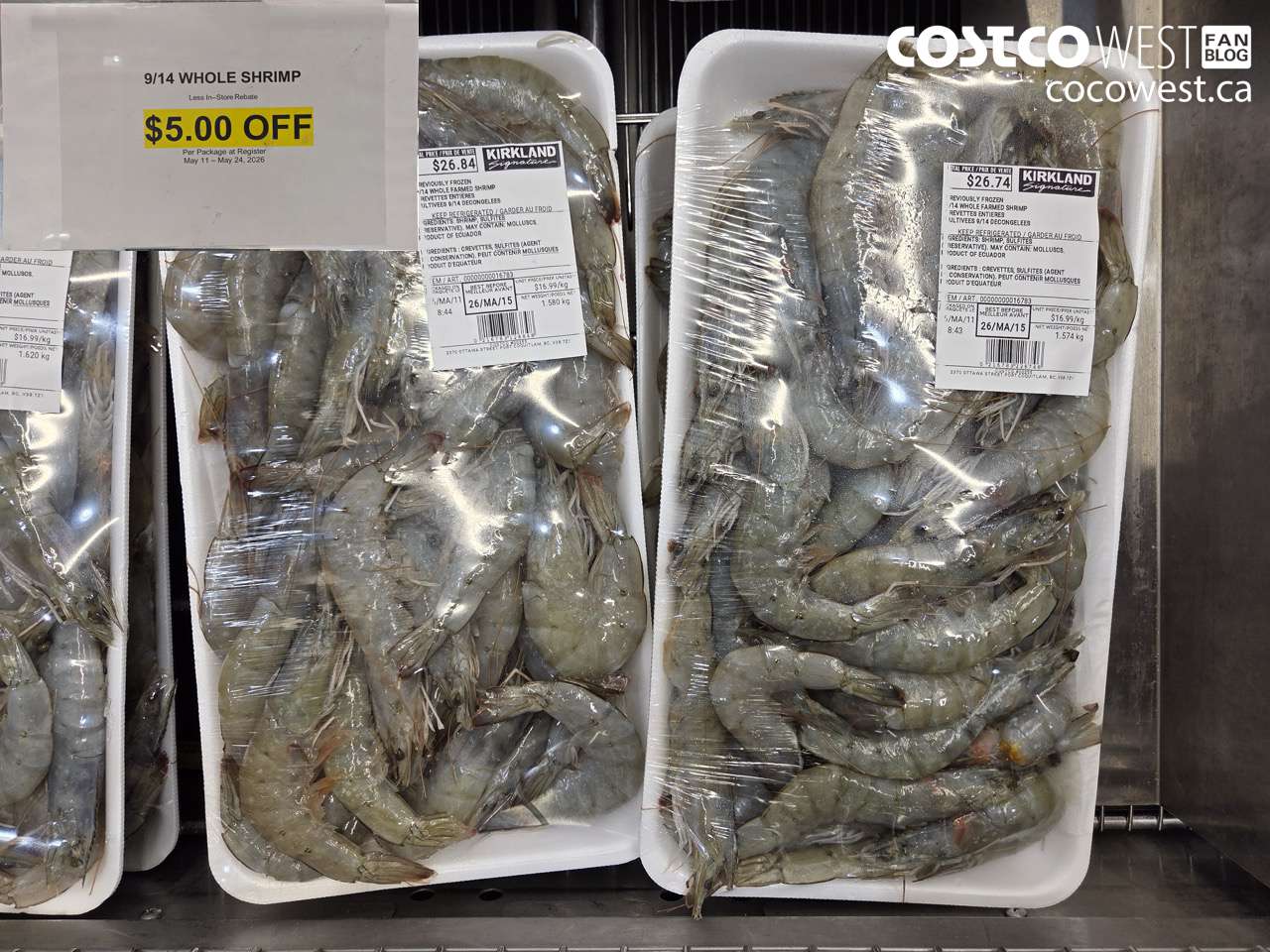 16790 9/14 WHOLE SHRIMP ($5.00 INSTANT SAVINGS EXPIRES ON 2026-05-24)