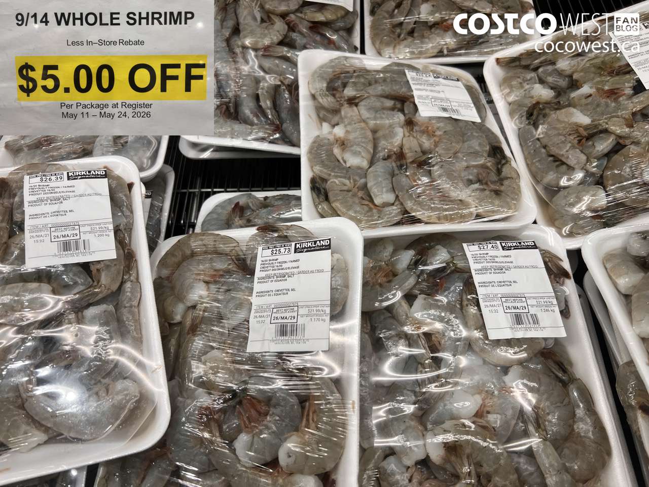 16790 9/14 WHOLE SHRIMP ($5.00 INSTANT SAVINGS EXPIRES ON 2026-05-24)