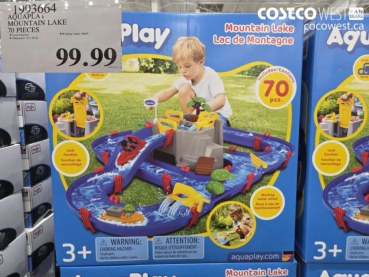 1993664 AQUAPLAY MOUNTAIN LAKE 70 PIECES $99.99