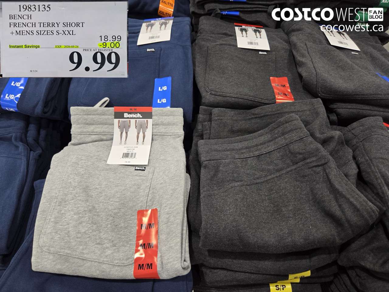 1983135 BENCH FRENCH TERRY SHORT +MENS SIZES S-XXL ($9.00 INSTANT SAVINGS EXPIRES ON 2026-05-24) $9.99