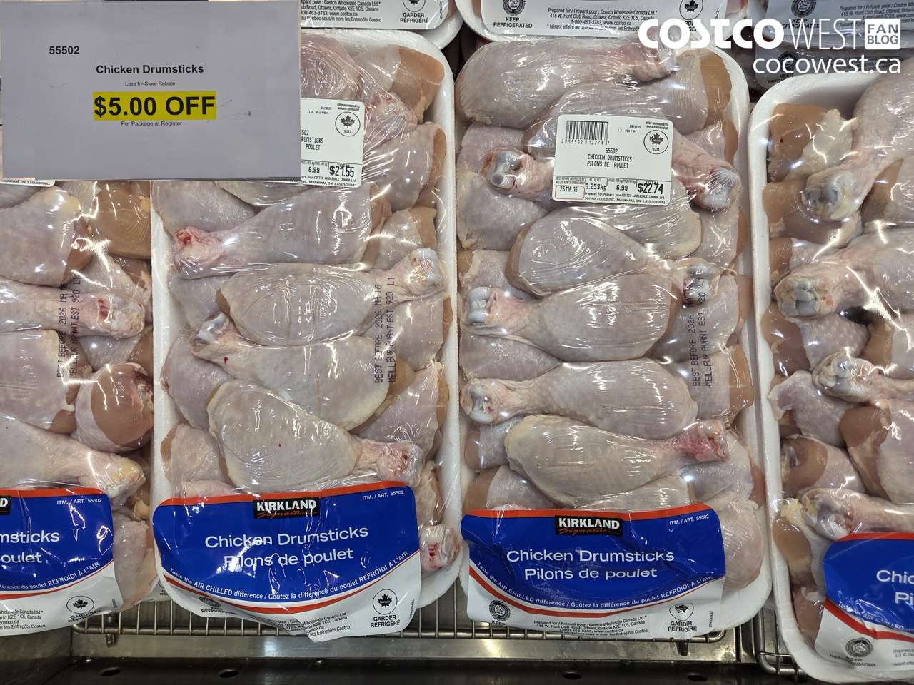 55502 CHICKEN DRUMSTICKS ($5.00 INSTANT SAVINGS)