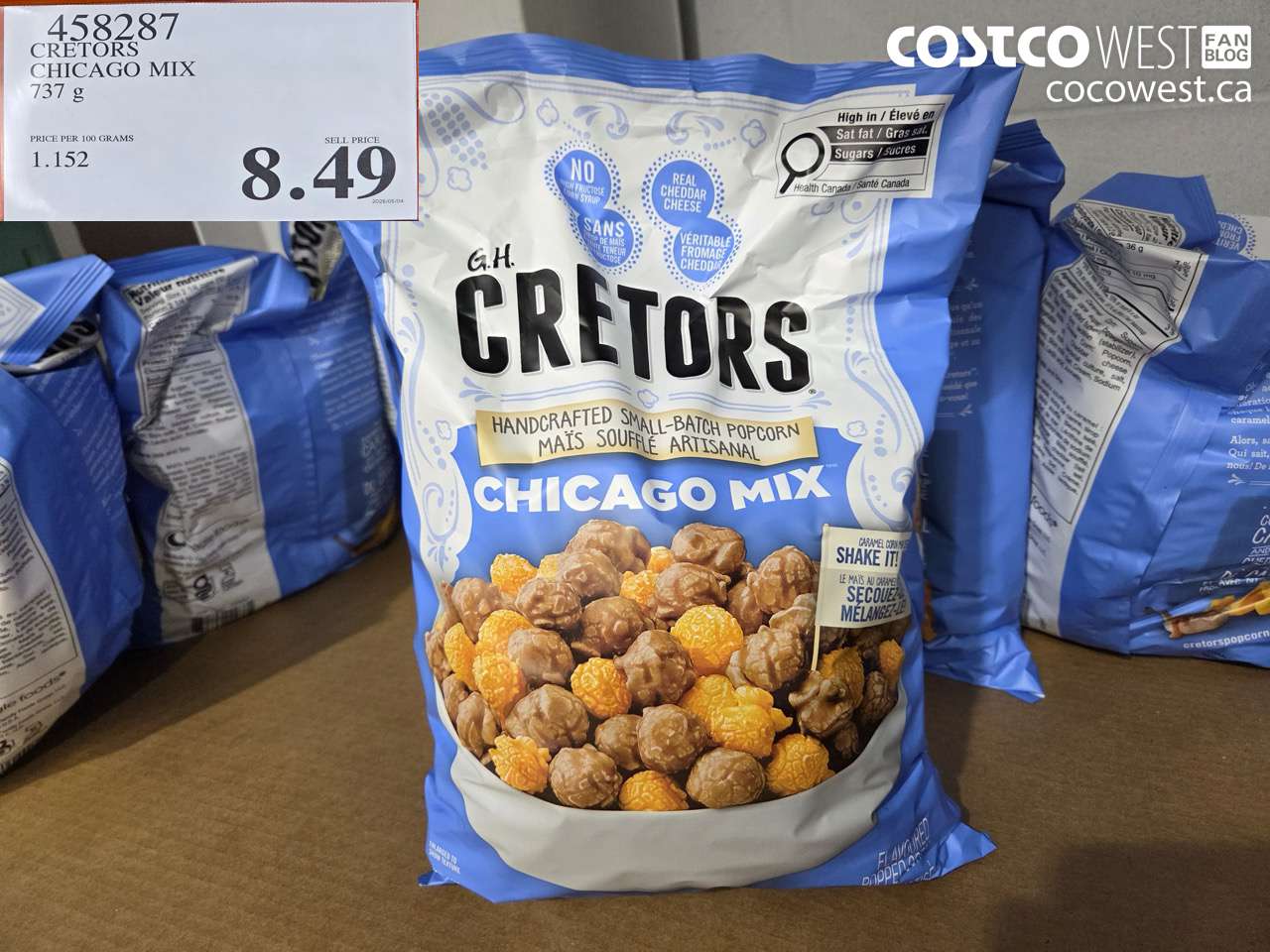 458287 CRETORS CHICAGO MIX 737 G $8.49