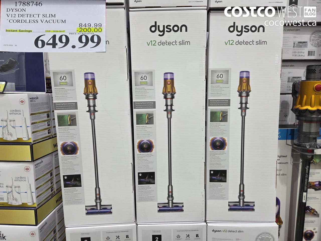 1788746 DYSON V12 DETECT SLIM CORDLESS VACUUM ($200.00 INSTANT SAVINGS EXPIRES ON 2026-06-07) $649.99