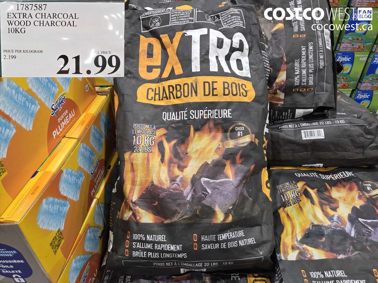 1787587 EXTRA CHARCOAL WOOD CHARCOAL 10KG $21.99