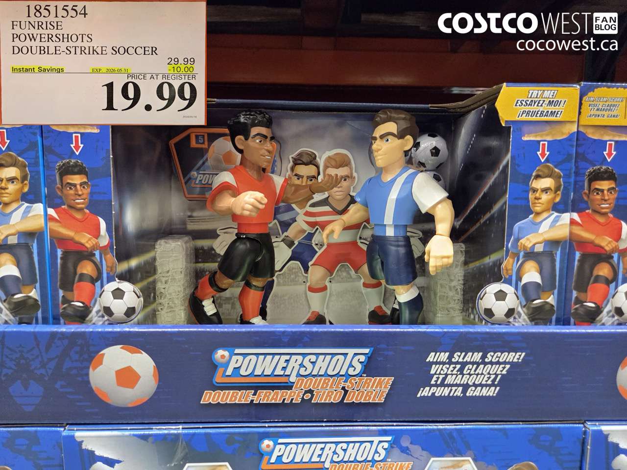 1851554 FUNRISE POWERSHOTS DOUBLE-STRIKE SOCCER ($10.00 INSTANT SAVINGS EXPIRES ON 2026-05-31) $19.99