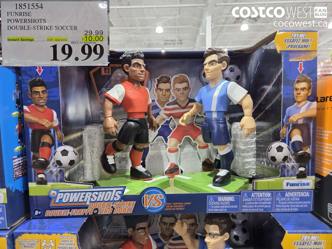 1851554 FUNRISE POWERSHOTS DOUBLE-STRIKE SOCCER ($10.00 INSTANT SAVINGS EXPIRES ON 2026-05-31) $19.99