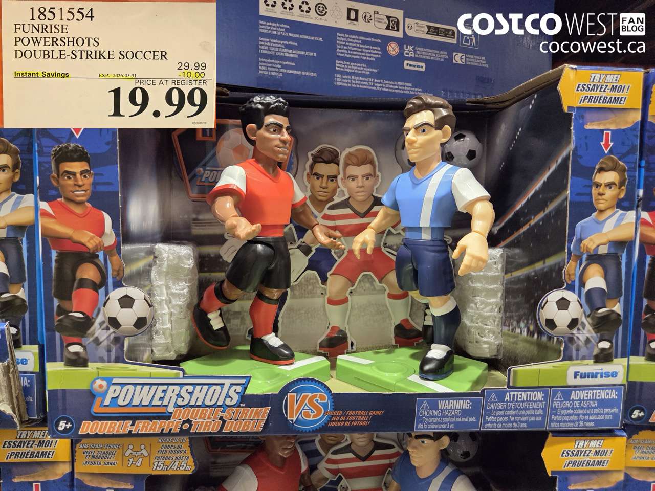 1851554 FUNRISE POWERSHOTS DOUBLE-STRIKE SOCCER ($10.00 INSTANT SAVINGS EXPIRES ON 2026-05-31) $19.99