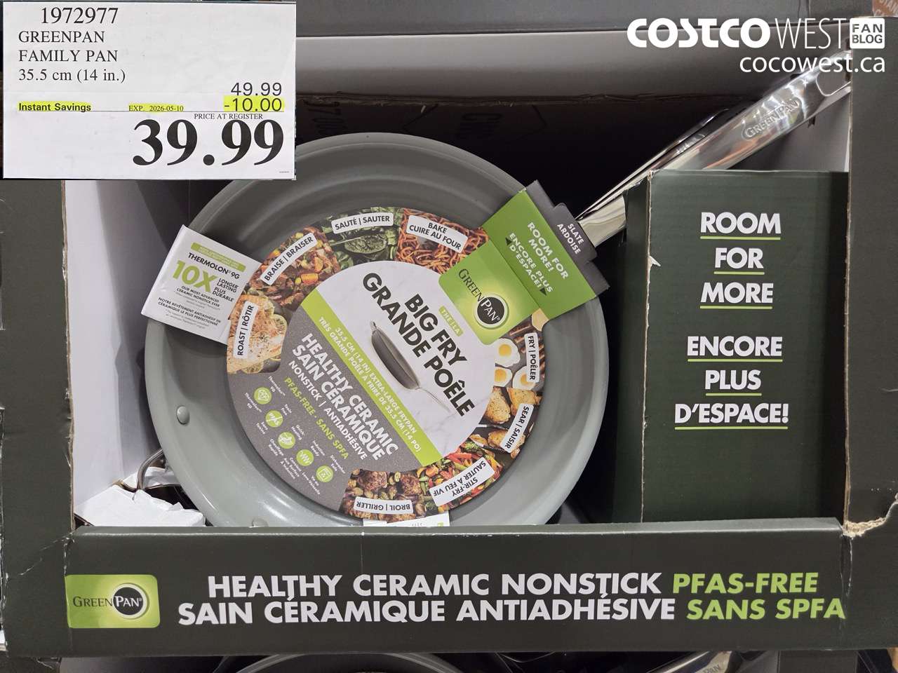 1972977 GREENPAN FAMILY PAN 35.5 CM (14 IN.) ($10.00 INSTANT SAVINGS EXPIRES ON 2026-05-10) $39.99