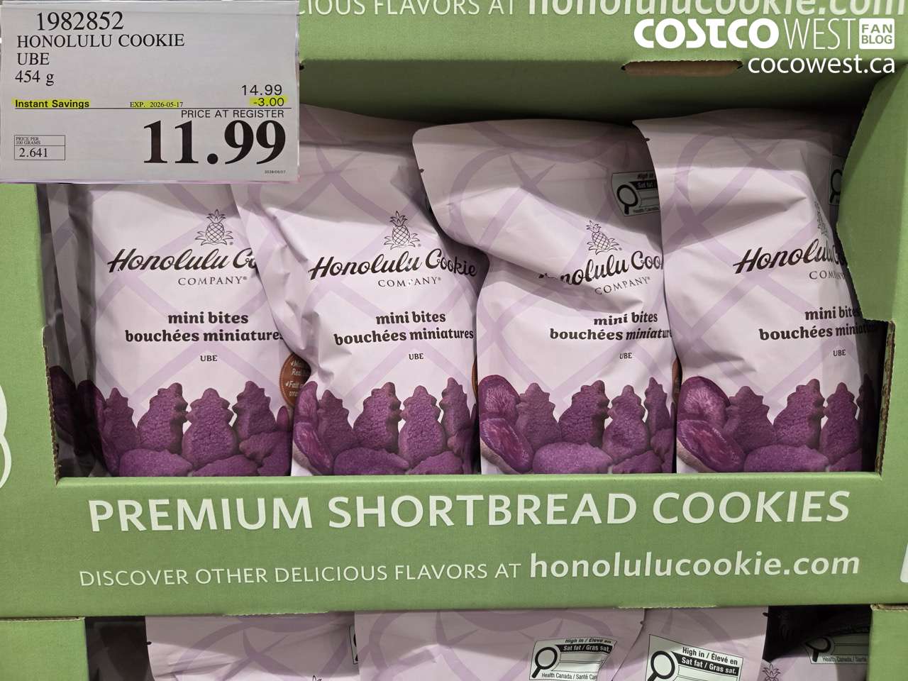 1982852 HONOLULU COOKIE UBE 454 G ($3.00 INSTANT SAVINGS EXPIRES ON 2026-05-17) $11.99