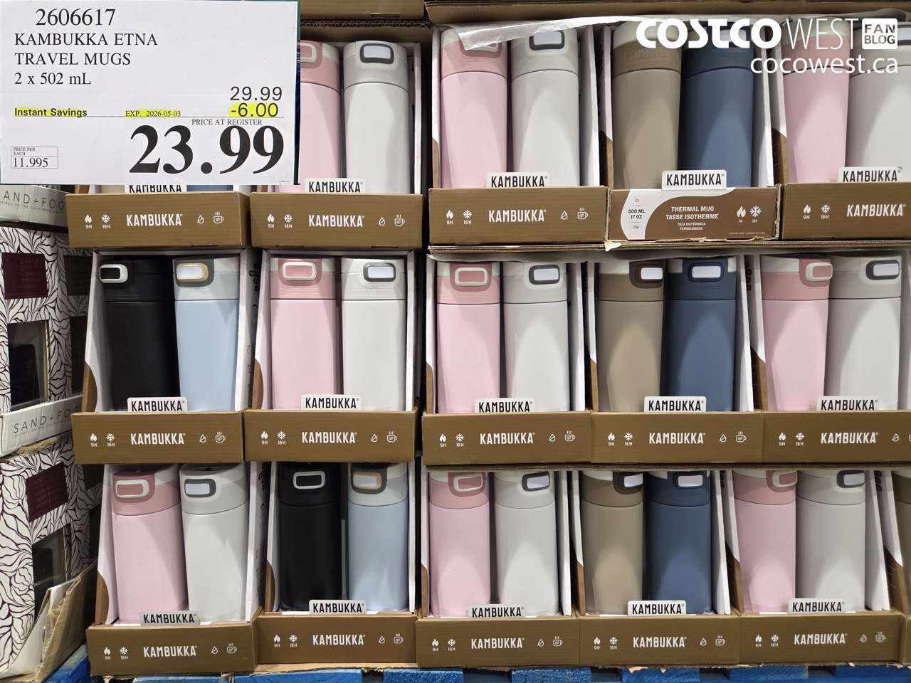 2606617 KAMBUKKA ETNA TRAVEL MUGS 2 x 502 ML ($6.00 INSTANT SAVINGS EXPIRES ON 2026-05-03) $23.99