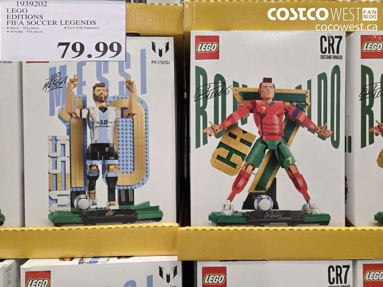 1939202 LEGO EDITIONS FIFA SOCCER LEGENDS $79.99