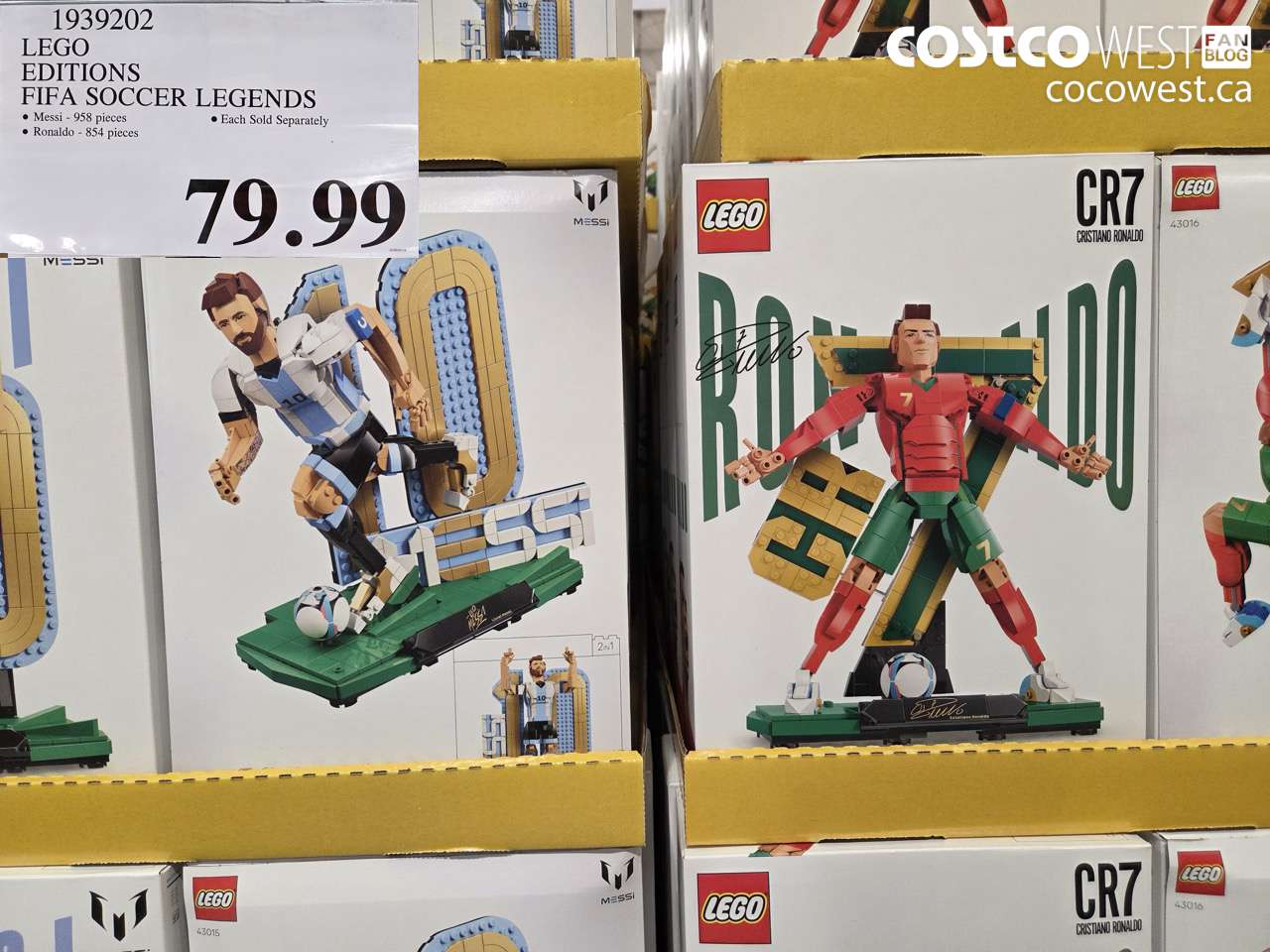 1939202 LEGO EDITIONS FIFA SOCCER LEGENDS $79.99