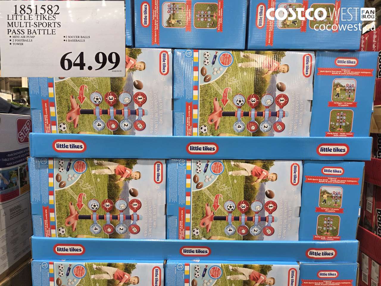 1851582 LITTLE TIKES MULTI-SPORTS PASS BATTLE $64.99