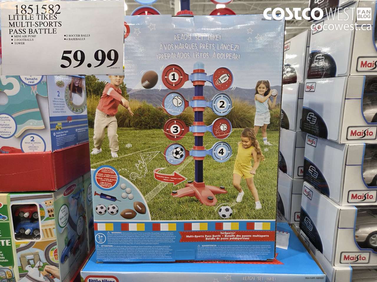 1851582 LITTLE TIKES MULTI-SPORTS PASS BATTLE $59.99
