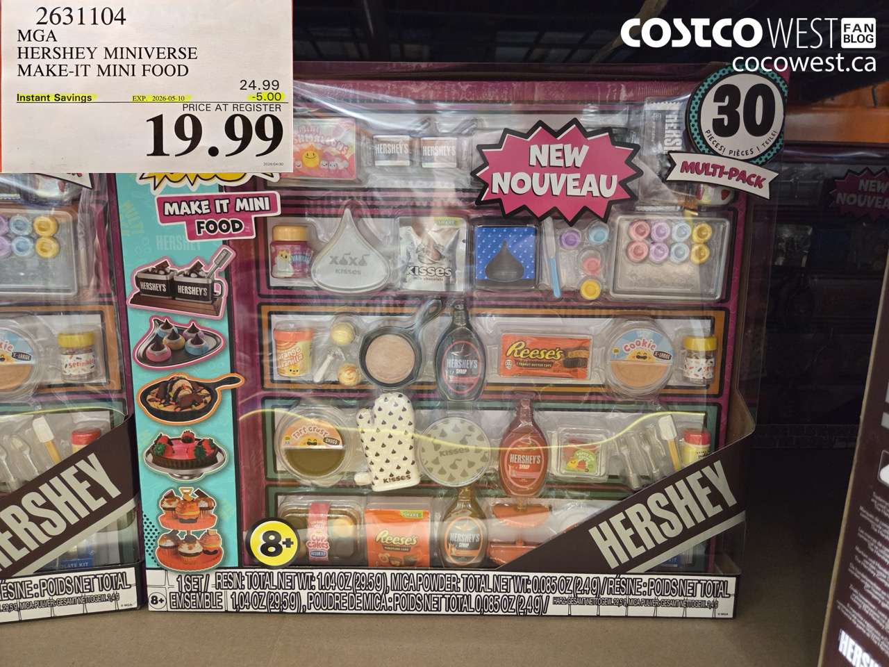 2631104 MGA HERSHEY MINIVERSE MAKE-IT MINI FOOD ($5.00 INSTANT SAVINGS EXPIRES ON 2026-05-10) $19.99