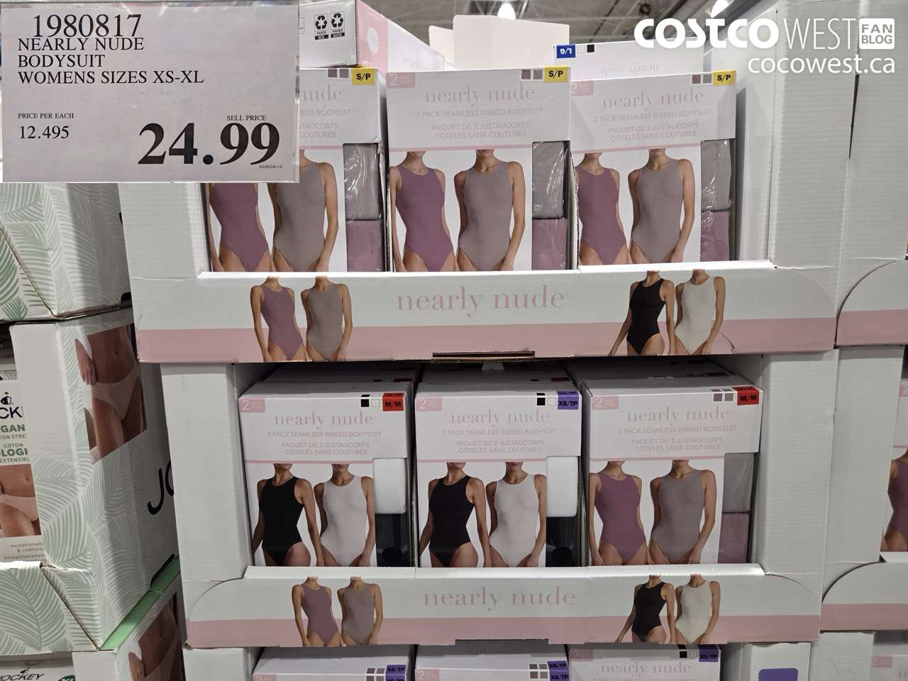 1980817 NEARLY NUDE BODYSUIT WOMENS SIZES XS-XL $24.99