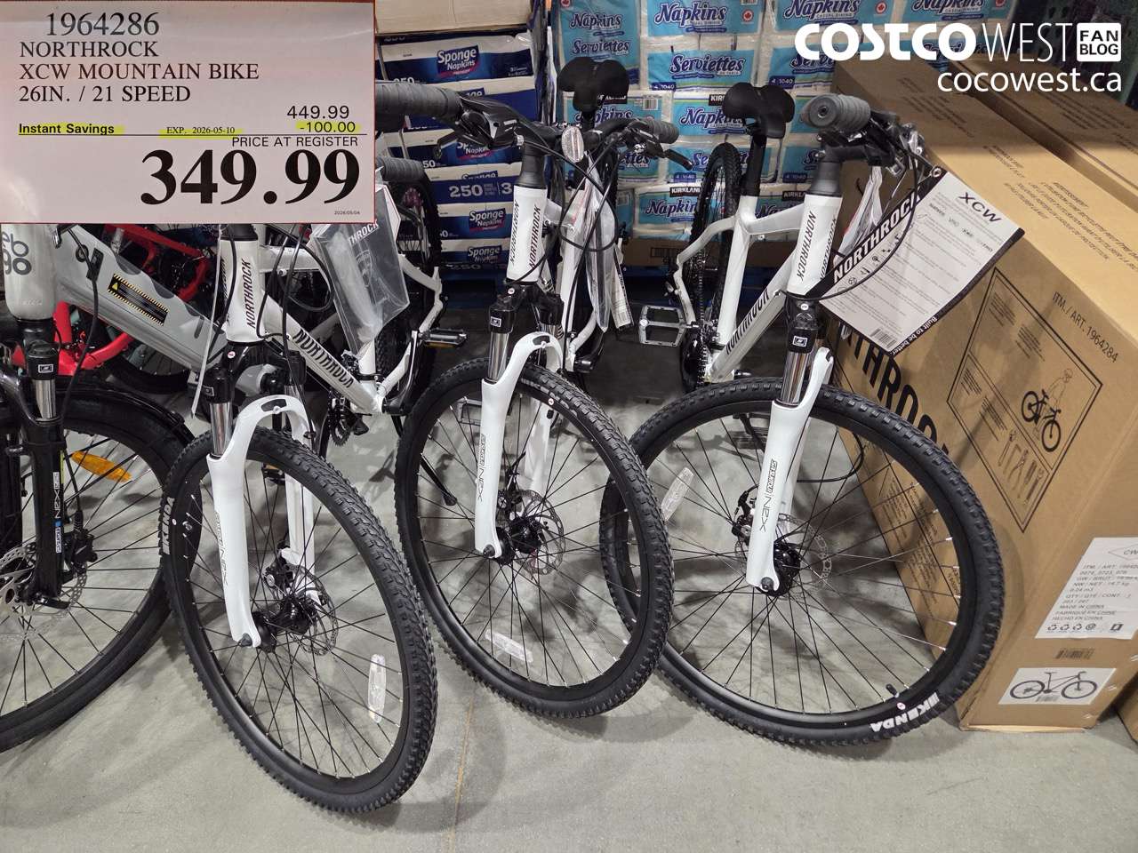 1964286 NORTHROCK XCW MOUNTAIN BIKE 26IN. / 21 SPEED ($100.00 INSTANT SAVINGS EXPIRES ON 2026-05-10) $349.99
