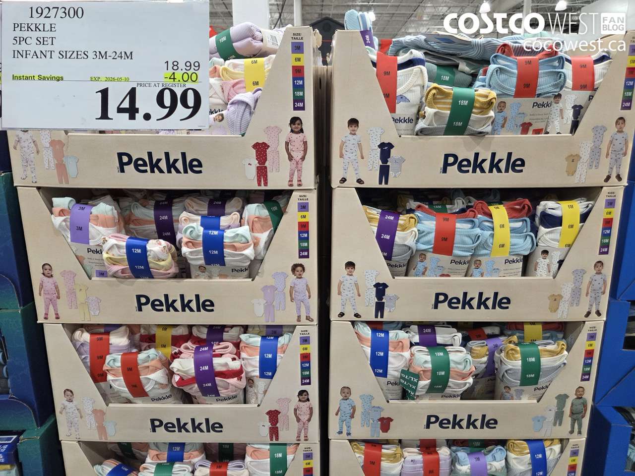1927300 PEKKLE 5PC SET INFANT SIZES 3M-24M ($4.00 INSTANT SAVINGS EXPIRES ON 2026-05-10) $14.99