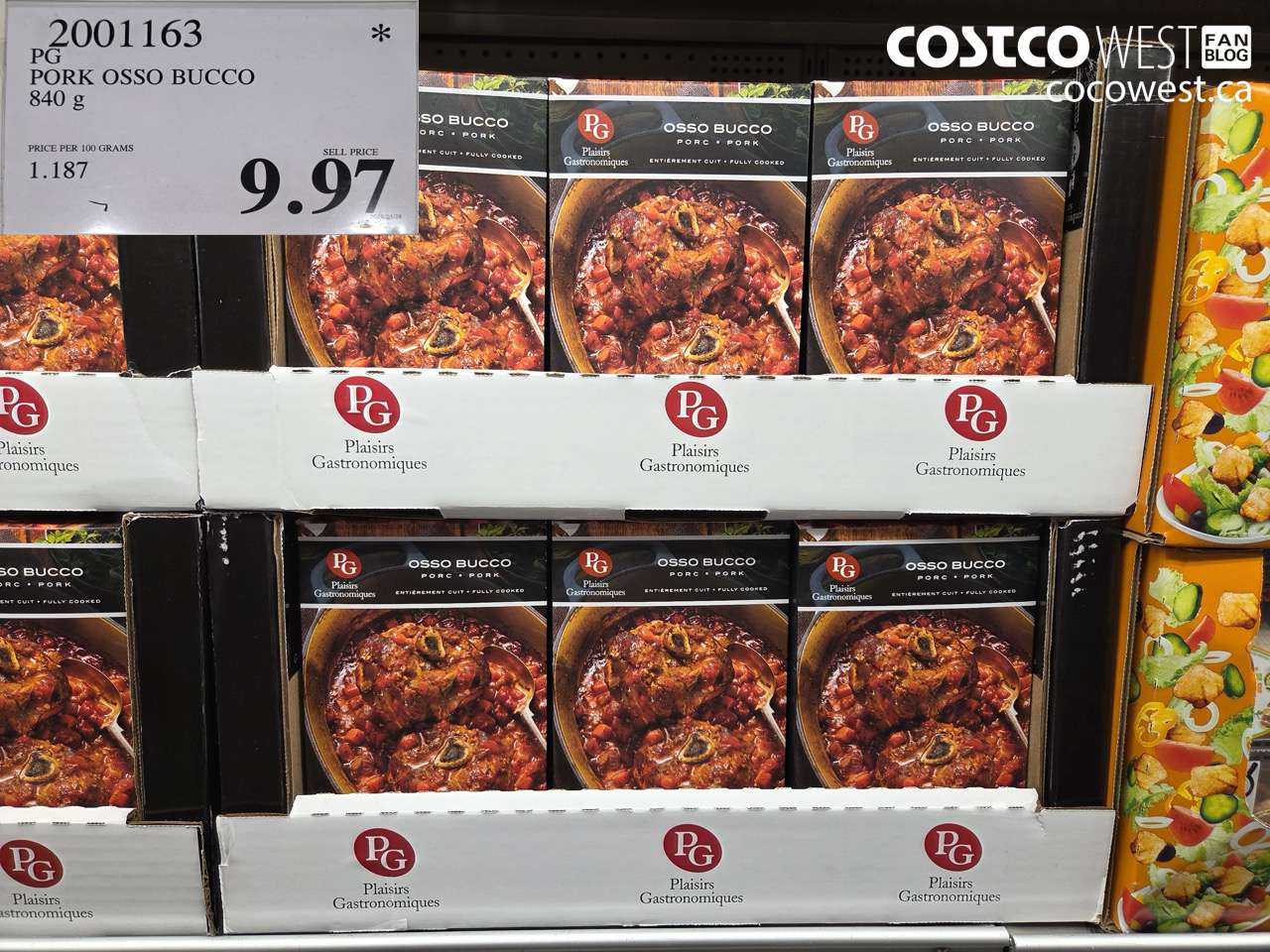 2001163 PG PORK OSSO BUCCO 840 G $9.97