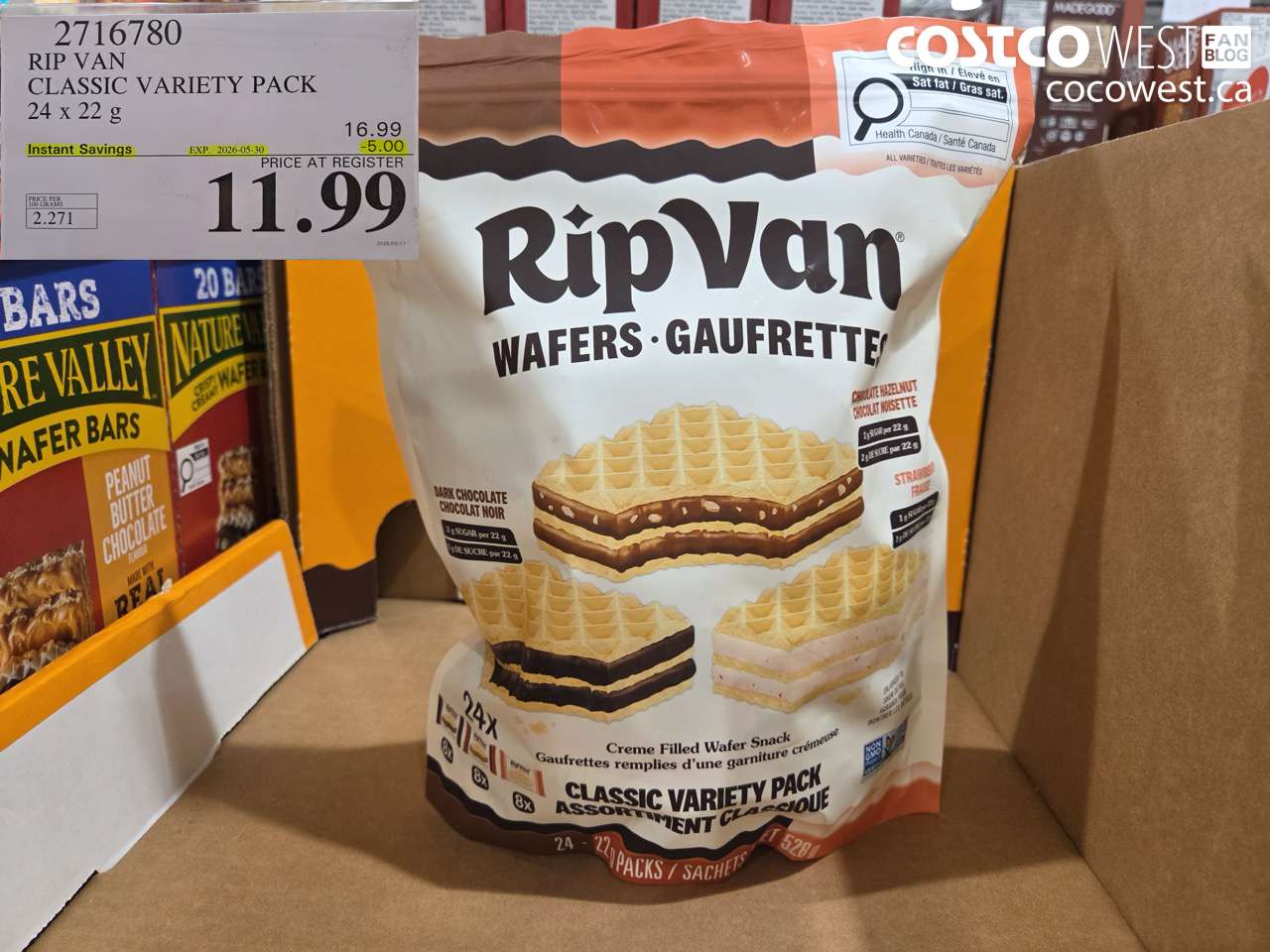 2716780 RIP VAN CLASSIC VARIETY PACK 24 X 22 G ($5.00 INSTANT SAVINGS EXPIRES ON 2026-05-30) $11.99