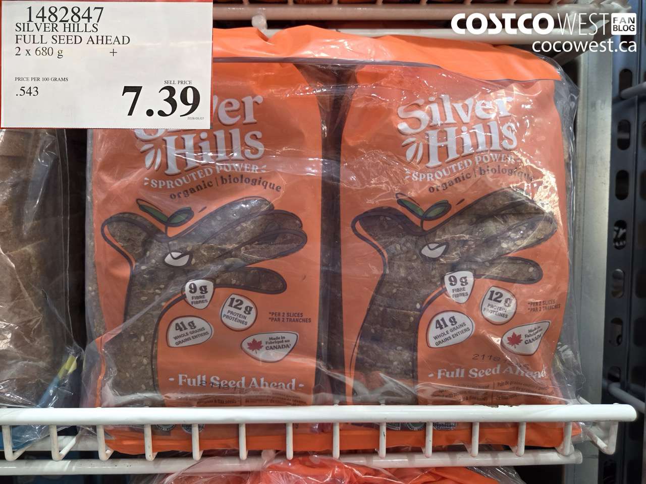 1482847 SILVER HILLS FULL SEED AHEAD 2 X 680 G $7.39