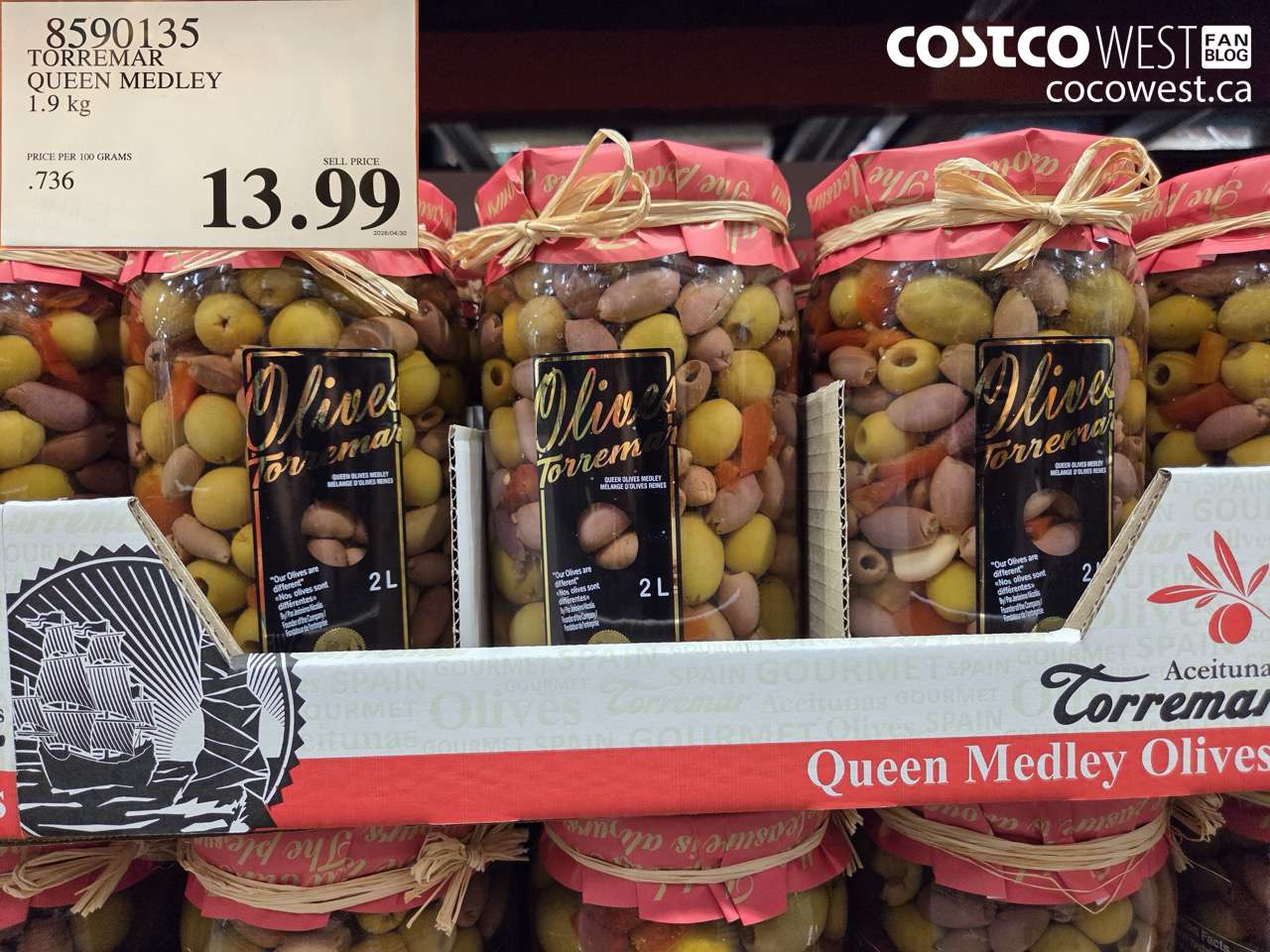 8590135 TORREMAR QUEEN MEDLEY 1.9 KG $13.99