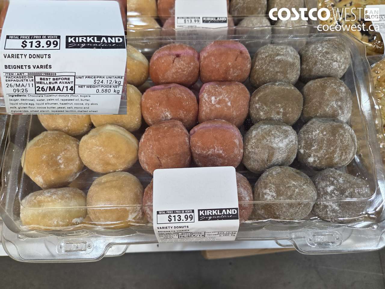 1988203 VARIETY DONUTS $13.99