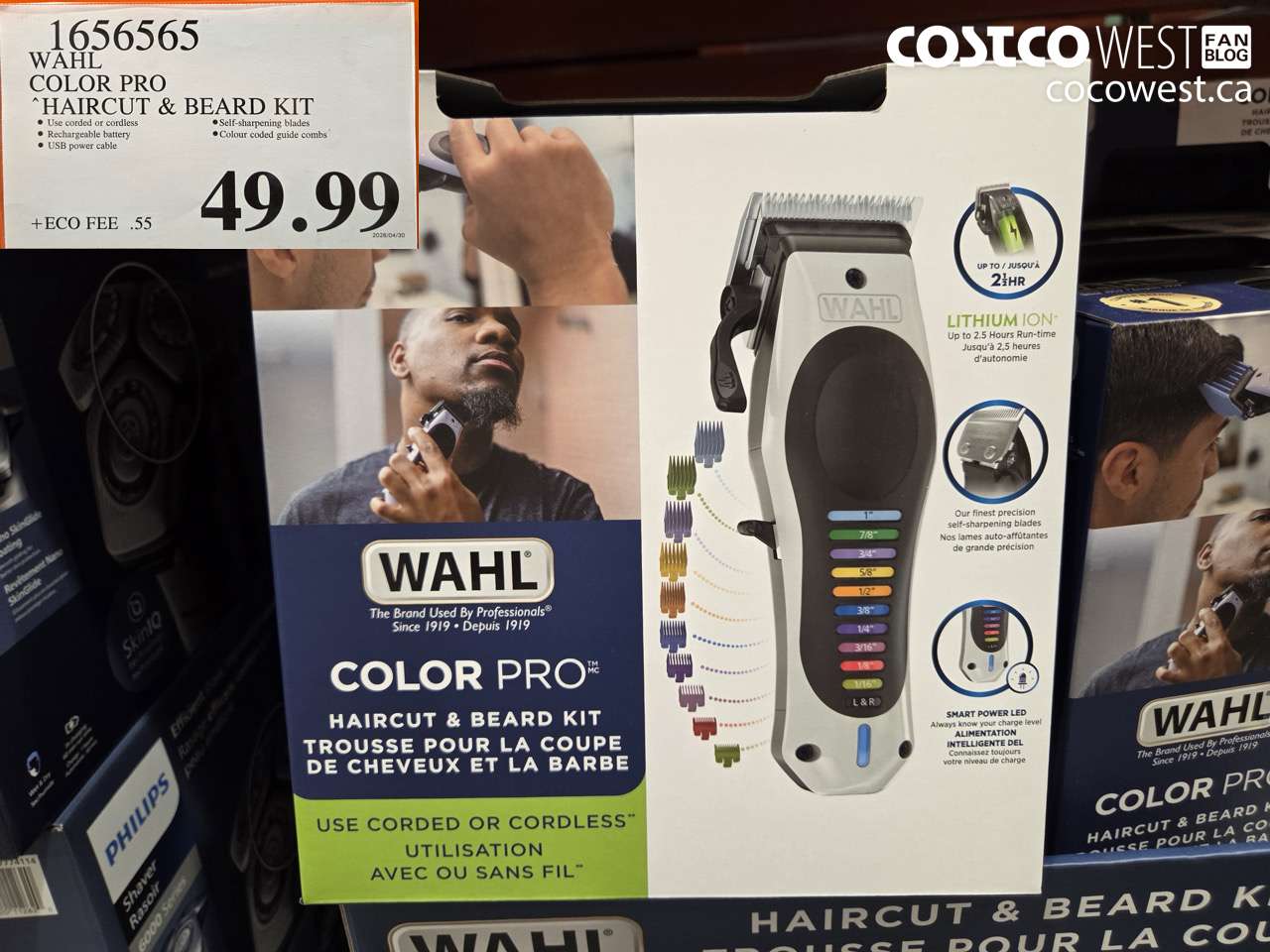 1656565 WAHL COLOR PRO HAIRCUT & BEARD KIT $49.99