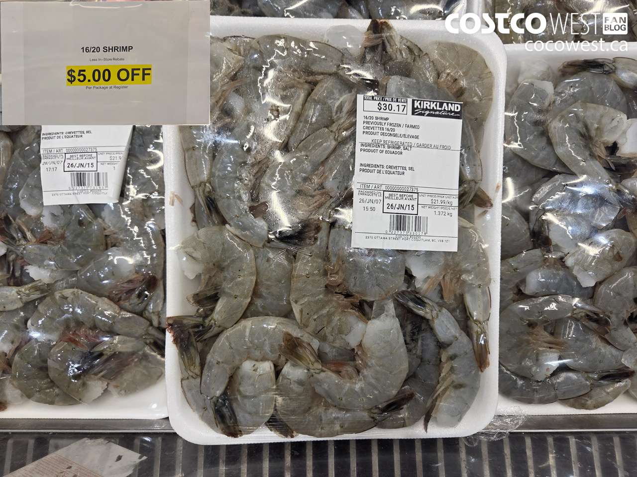 47886 16/20 SHRIMP ($5.00 INSTANT SAVINGS)