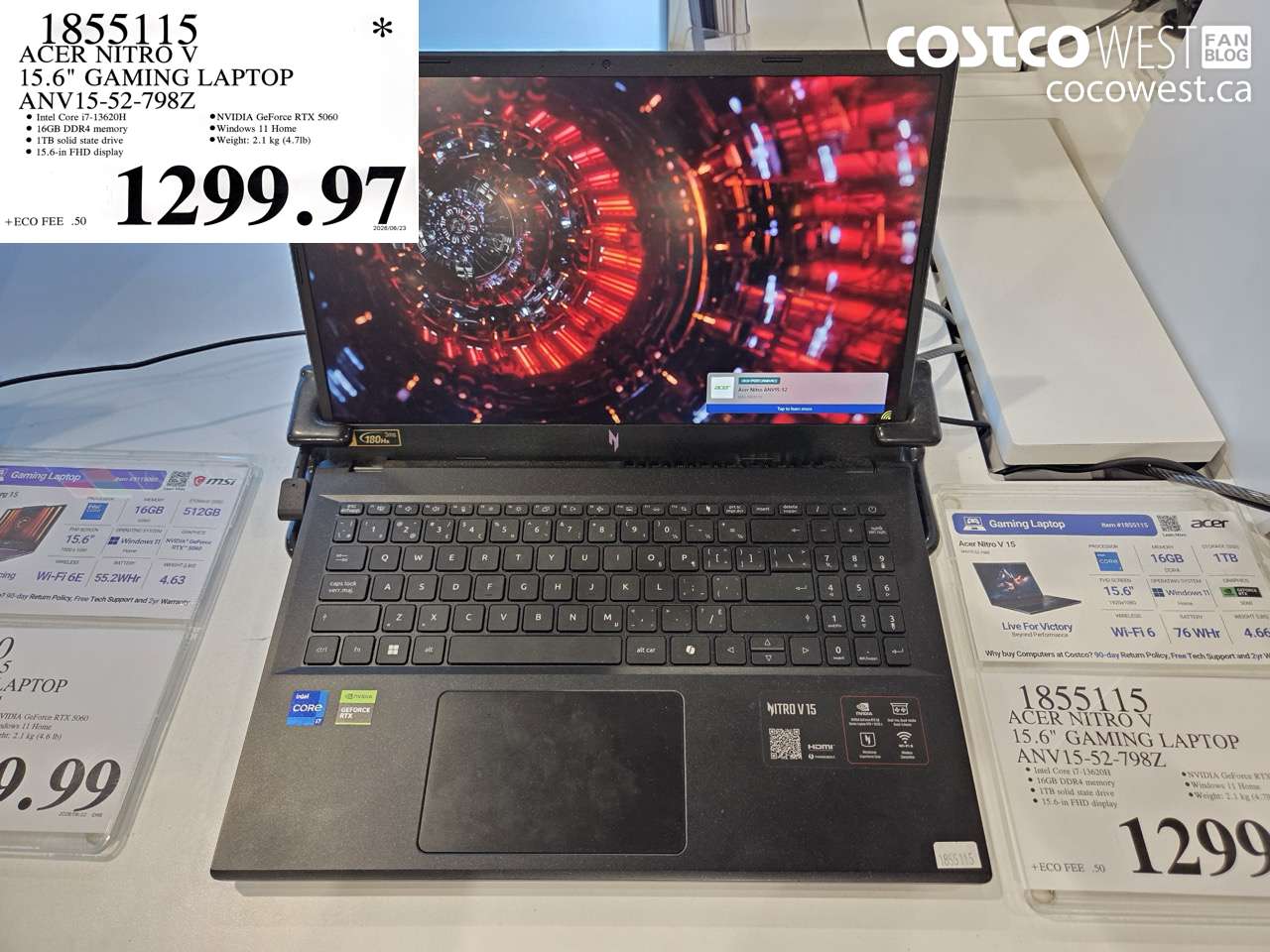 1855115 ACER NITRO V 15.6