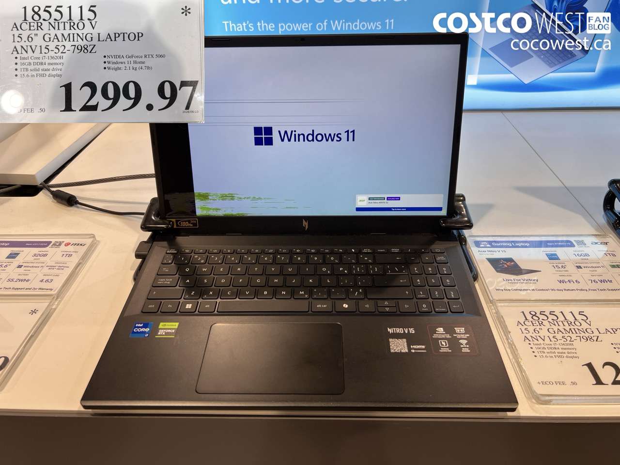 1855115 ACER NITRO V 15.6