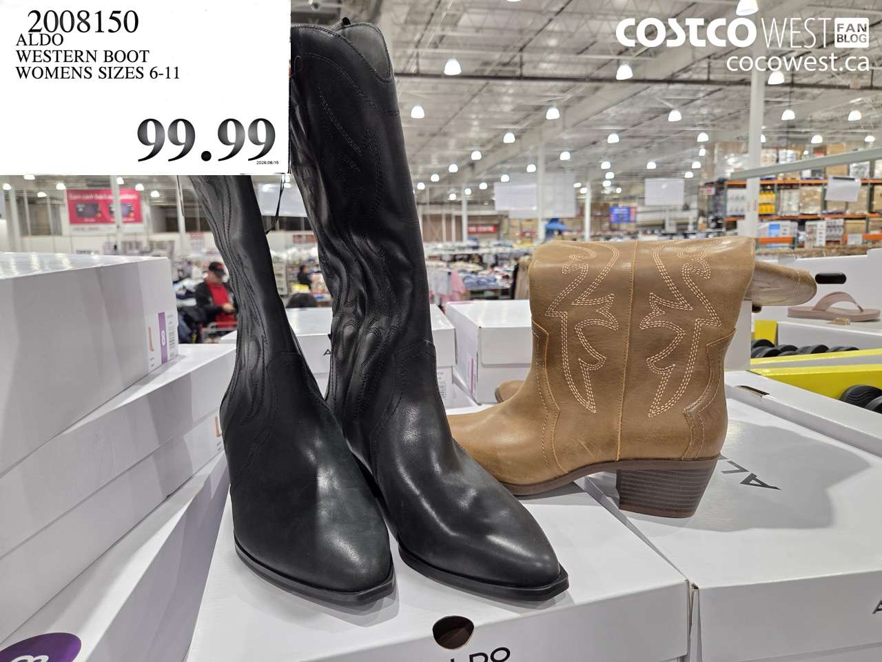2008150 ALDO WESTERN BOOT WOMENS SIZES 6-11 $99.99