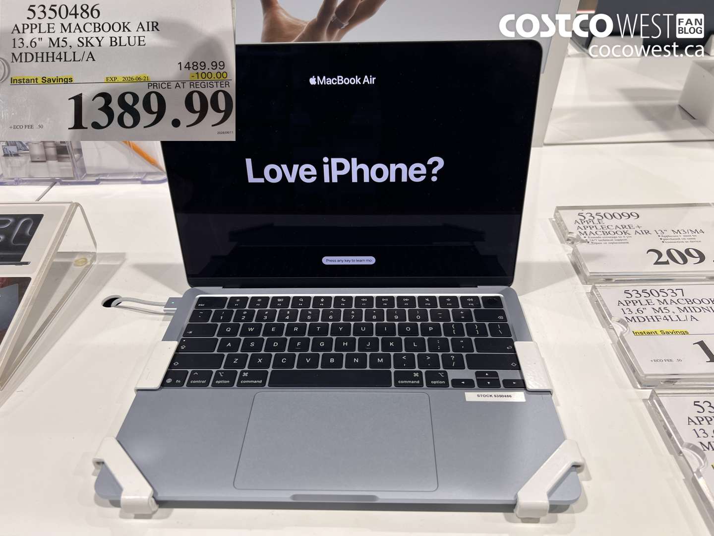 5350486 APPLE MACBOOK AIR 13.6