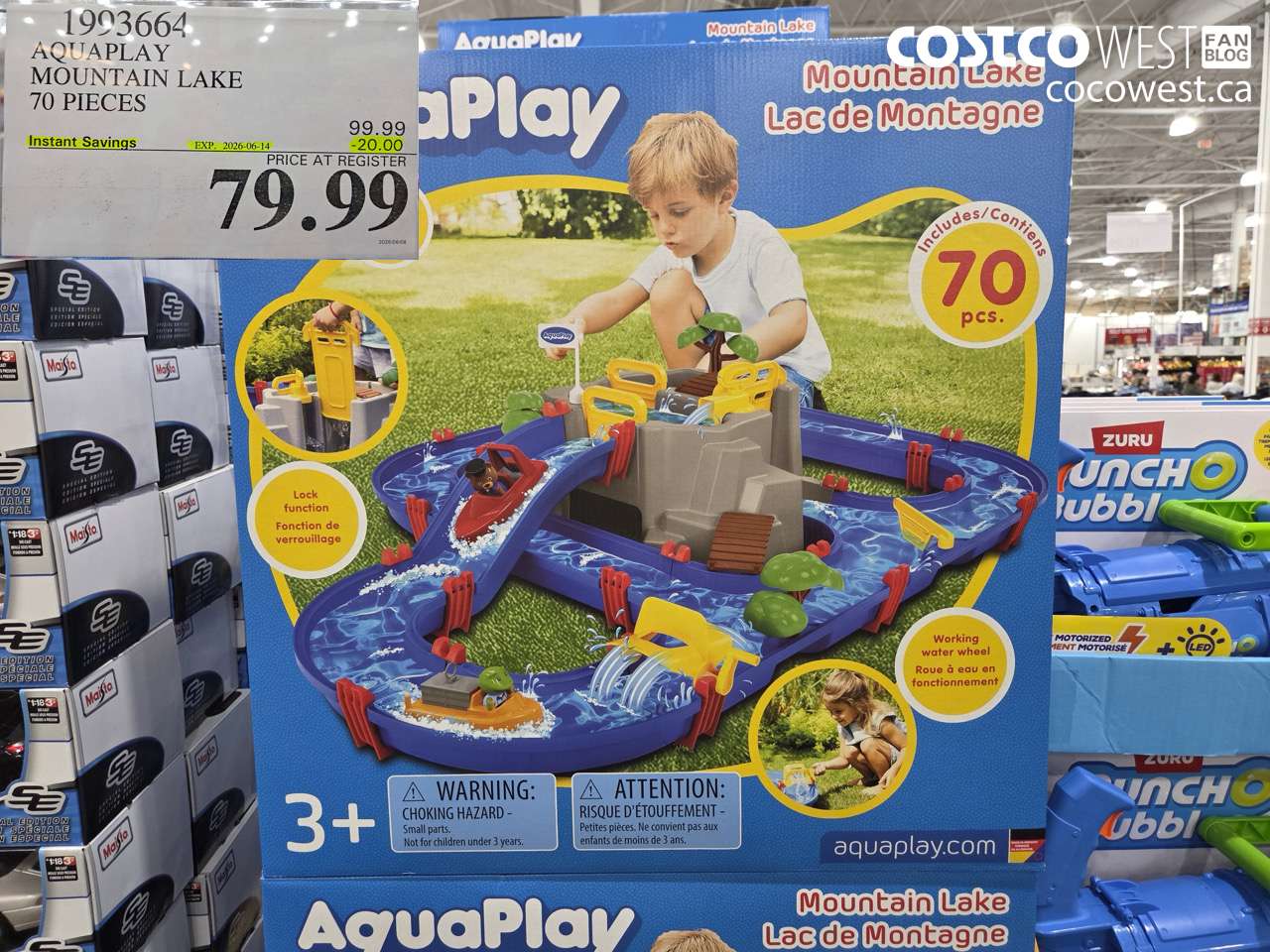 1993664 AQUAPLAY MOUNTAIN LAKE 70 PIECES ($20.00 INSTANT SAVINGS EXPIRES ON 2026-06-14) $79.99