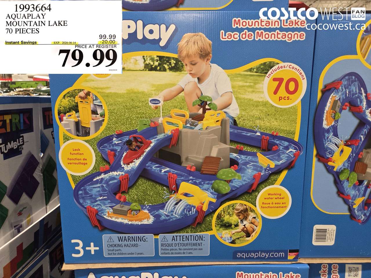 1993664 AQUAPLAY MOUNTAIN LAKE 70 PIECES ($20.00 INSTANT SAVINGS EXPIRES ON 2026-06-14) $79.99
