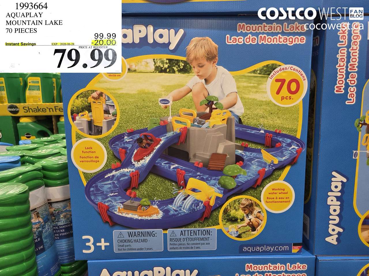 1993664 AQUAPLAY MOUNTAIN LAKE 70 PIECES ($20.00 INSTANT SAVINGS EXPIRES ON 2026-06-28) $79.99