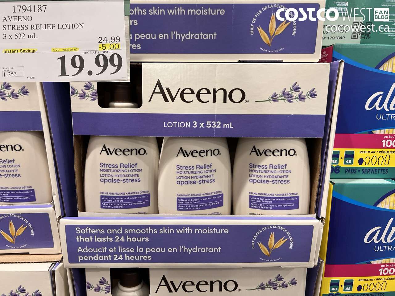 1794187 AVEENO STRESS RELIEF LOTION 3 X 532 ML ($5.00 INSTANT SAVINGS EXPIRES ON 2026-06-07) $19.99