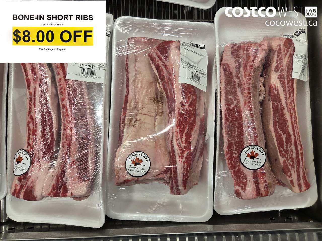 35903 BONE-IN SHORT RIBS ($8.00 INSTANT SAVINGS)
