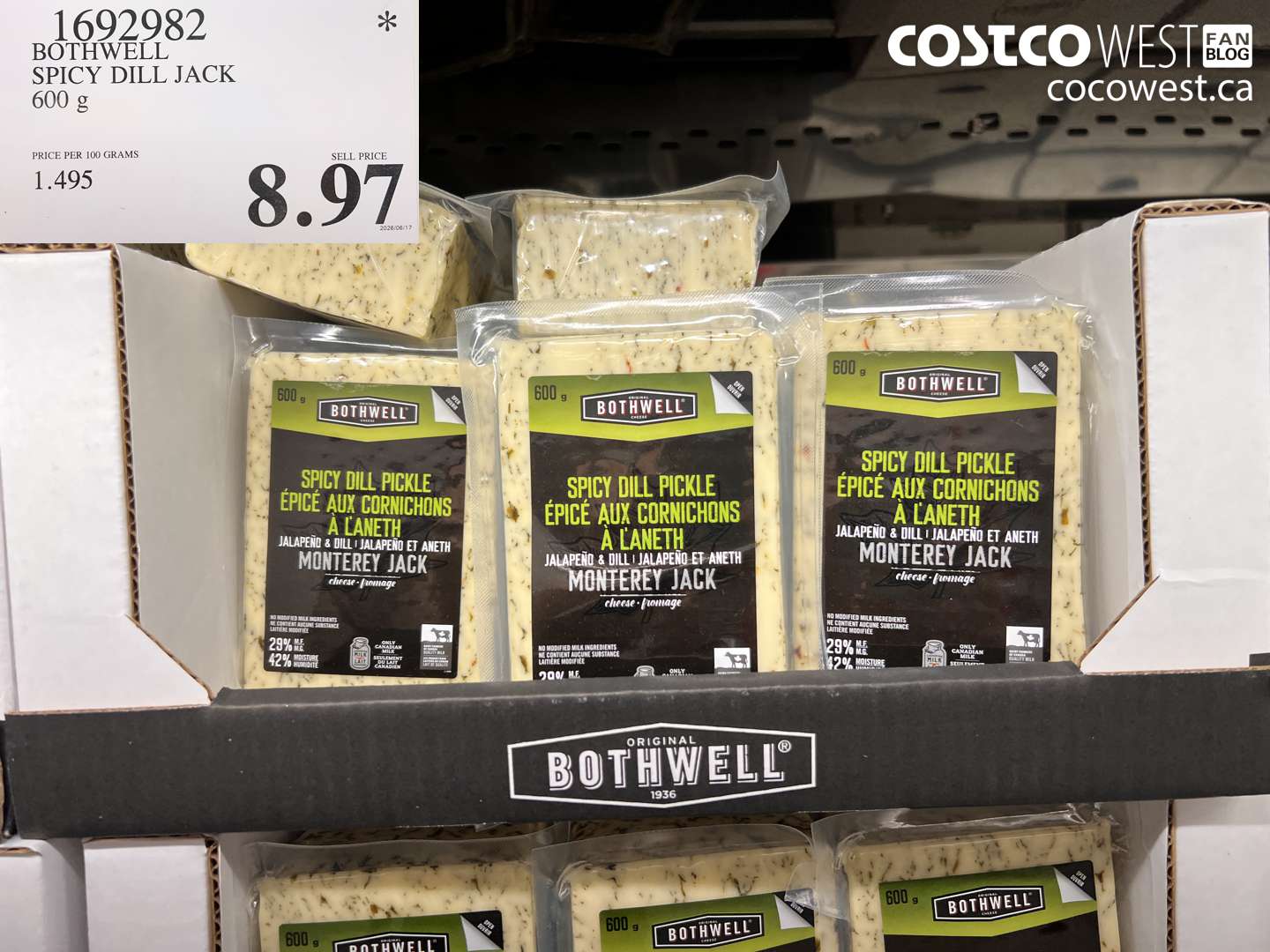 1692982 BOTHWELL SPICY DILL JACK 600 G $8.97