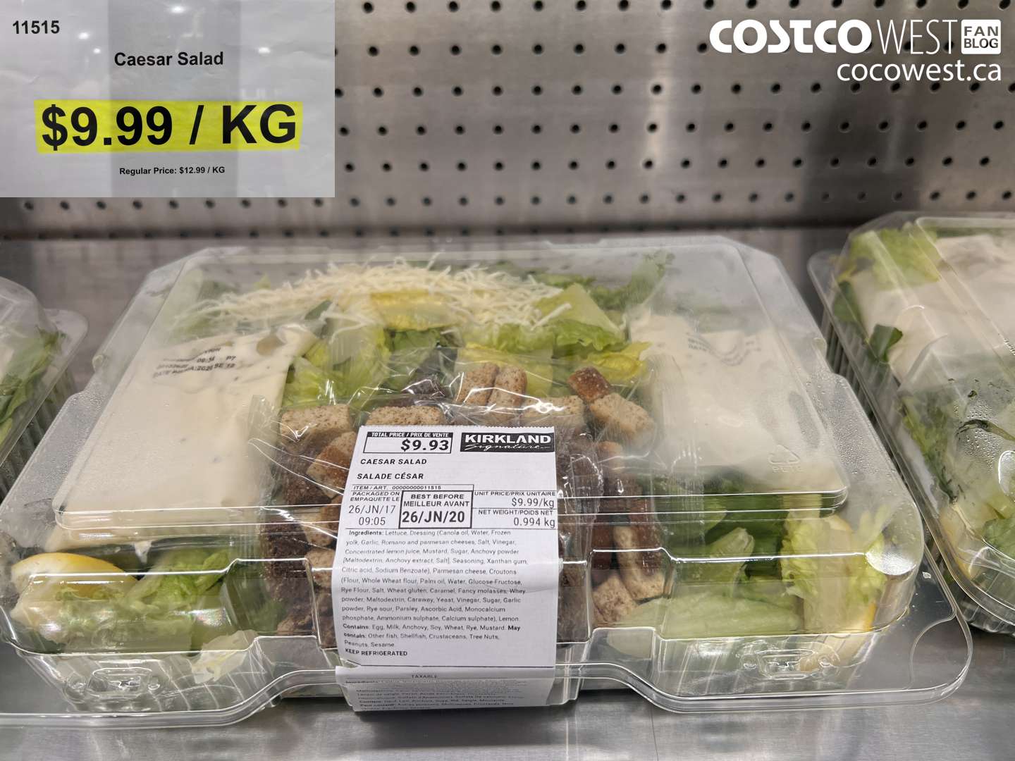 11515 CAESAR SALAD $9.99