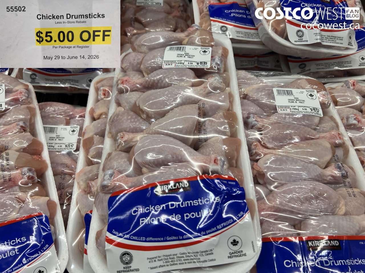55502 CHICKEN DRUMSTICKS ($5.00 INSTANT SAVINGS EXPIRES ON 2026-06-14)