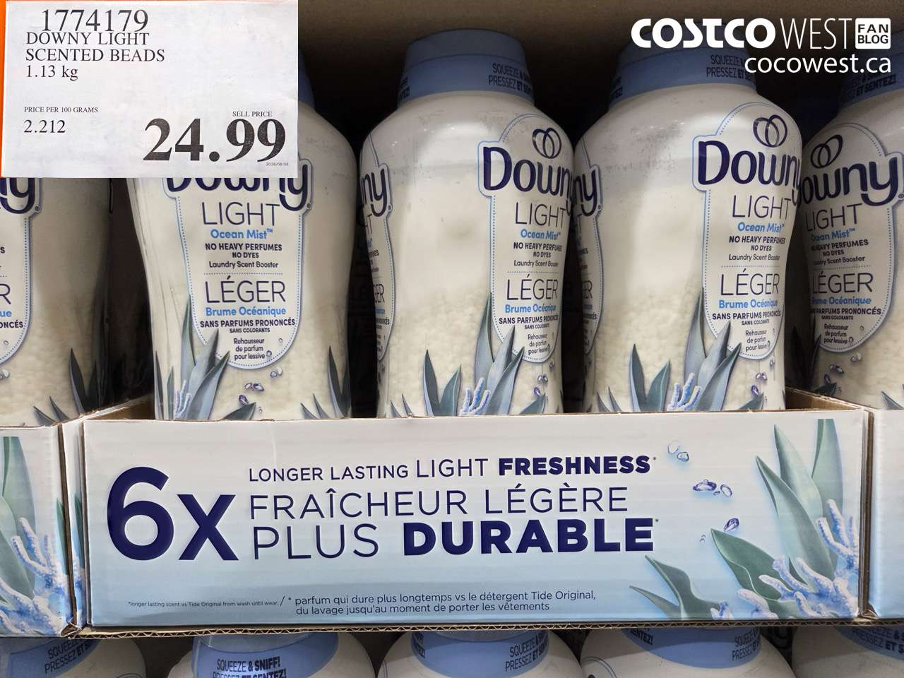 1774179 DOWNY LIGHT SCENTED BEADS 1.13 KG $24.99