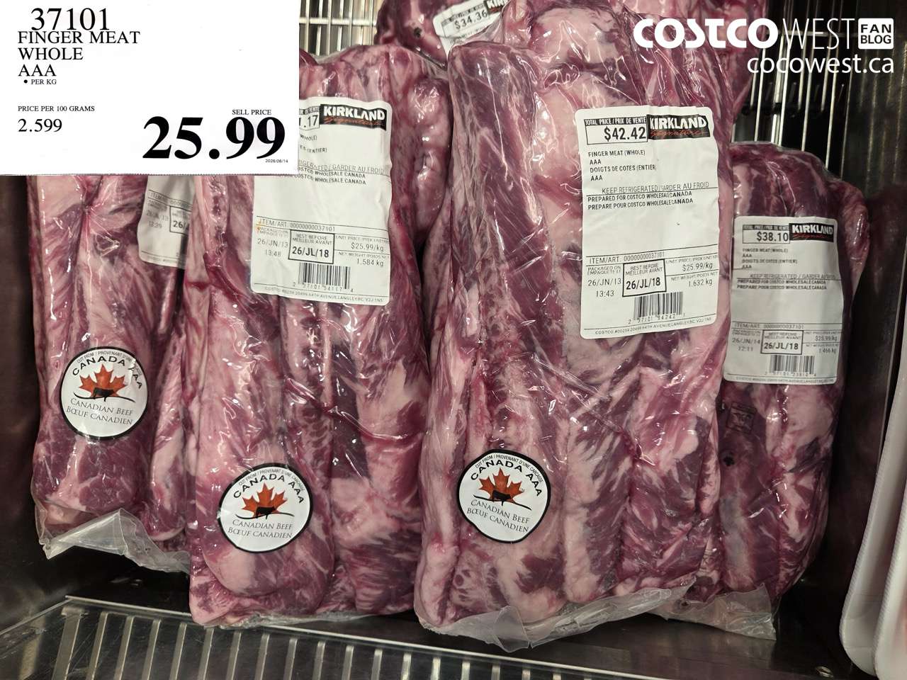 37101 FINGER MEAT WHOLE AAA $25.99