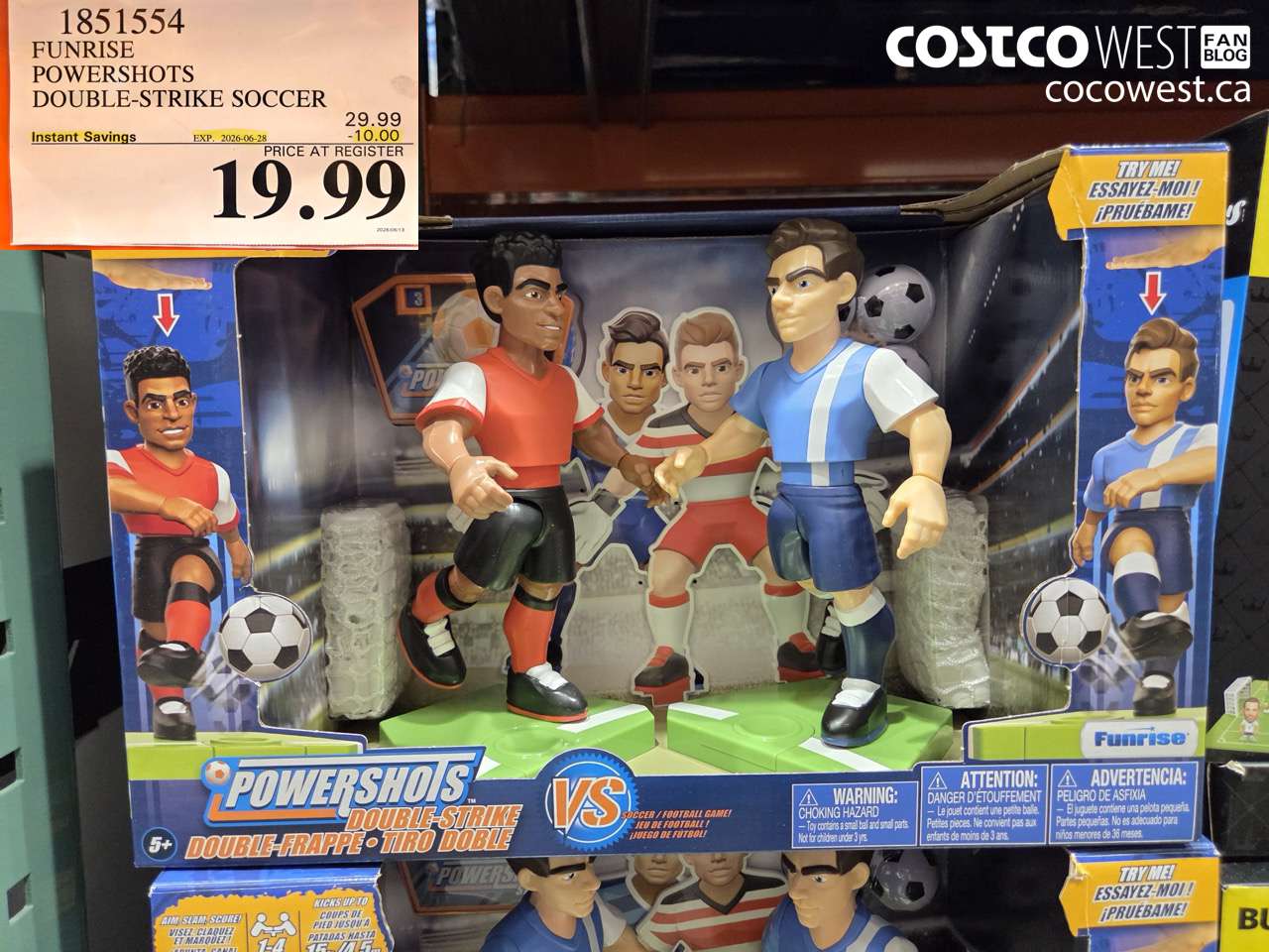 1851554 FUNRISE POWERSHOTS DOUBLE-STRIKE SOCCER ($10.00 INSTANT SAVINGS EXPIRES ON 2026-06-28) $19.99