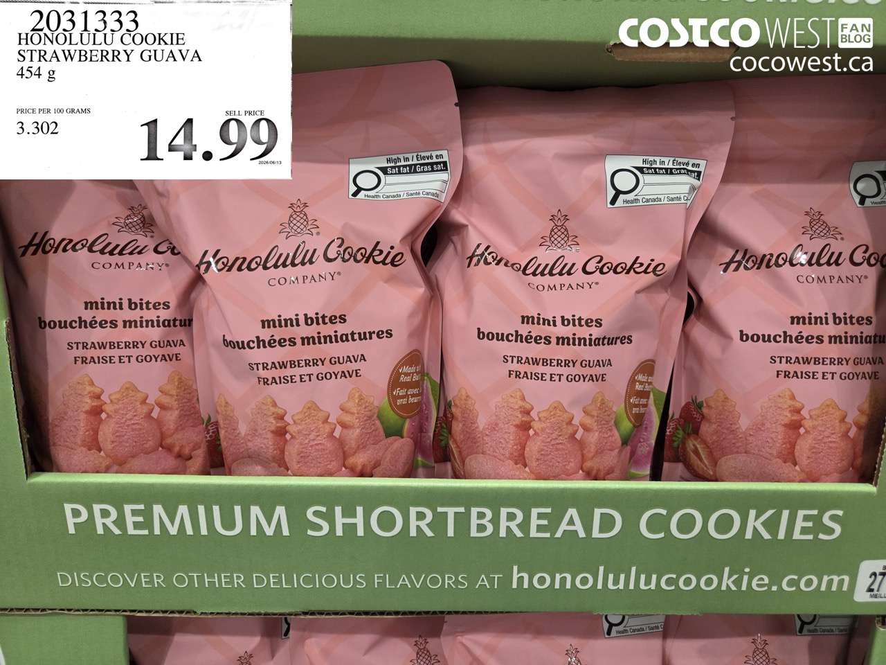 2031333 HONOLULU COOKIE STRAWBERRY GUAVA 454 G $14.99