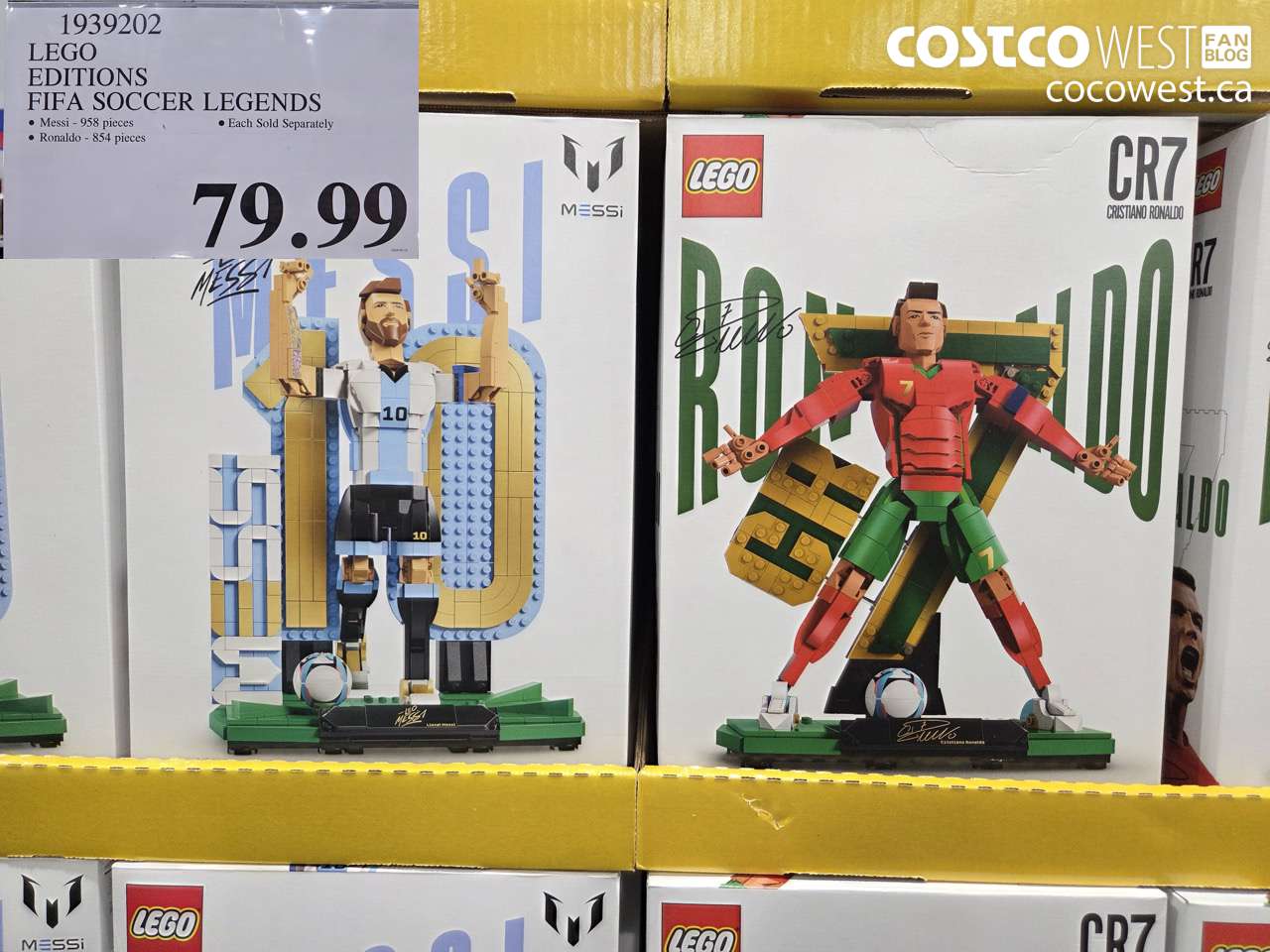 1939202 LEGO EDITIONS FIFA SOCCER LEGENDS $79.99