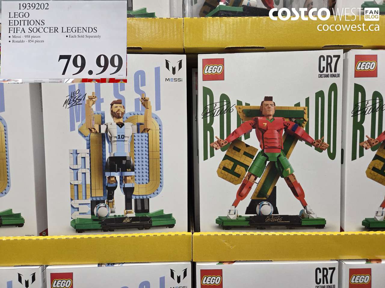 1939202 LEGO EDITIONS FIFA SOCCER LEGENDS $79.99
