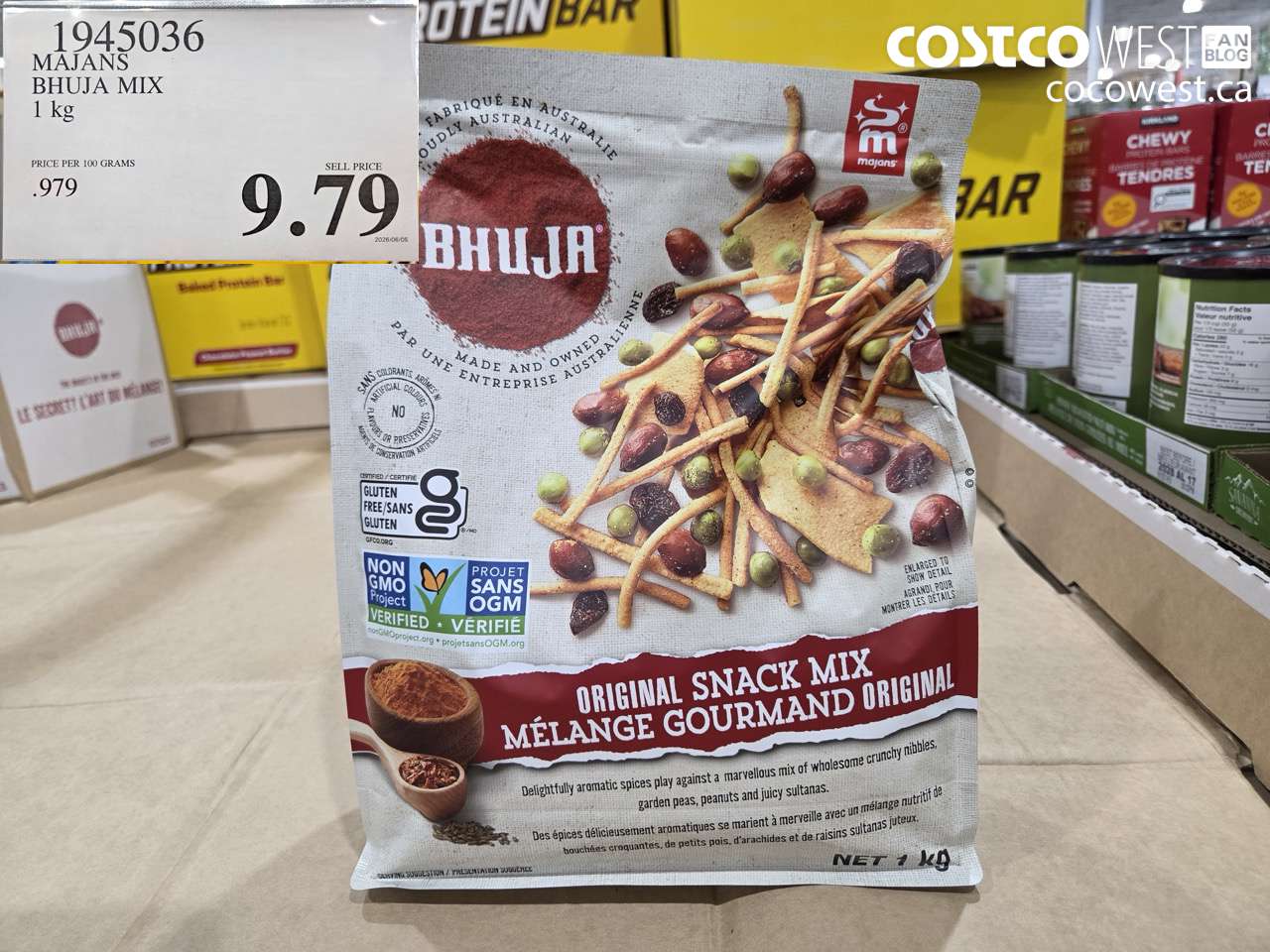 1945036 MAJANS BHUJA MIX 1 KG $9.79