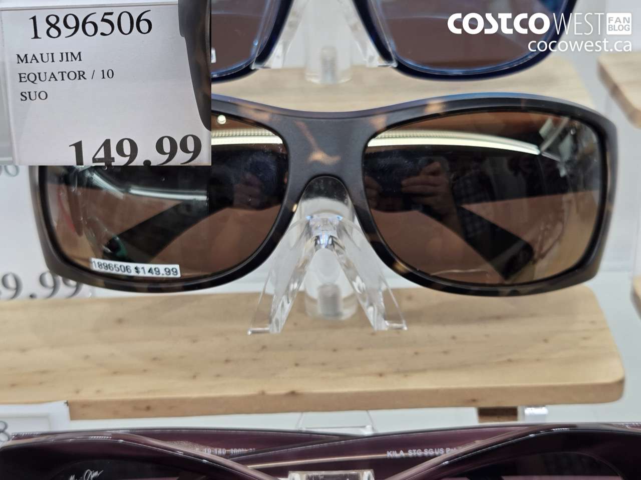 1896506 MAUI JIM EQUATOR / 10 SUO $149.99